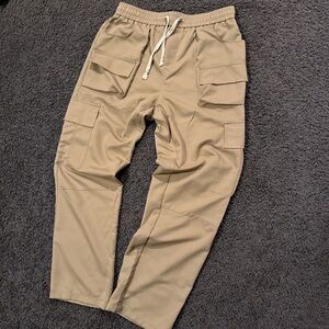 Men's Casual Tan Cargo Pants